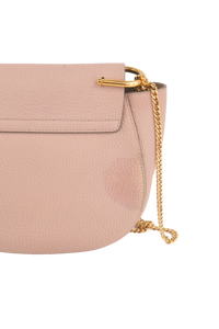 CHLOE DREW GRAINED CALFSKIN BISCOITTI BEIGE