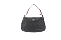 CHANEL ON THE ROAD HOBO BLACK GLAZED