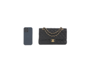 CHANEL CLASSIC DF MEDIUM CAVIAR BLACK