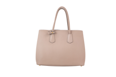 PRADA DOUBLE TOTE MEDIUM BEIGE SAFFIANO