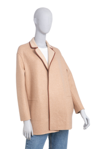 LORO PIANA JIMI COAT CASHMERE DILL SEED/CAMEL