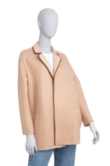 LORO PIANA JIMI COAT CASHMERE DILL SEED/CAMEL