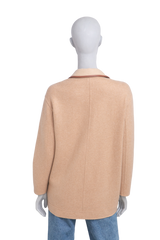 LORO PIANA JIMI COAT CASHMERE DILL SEED/CAMEL