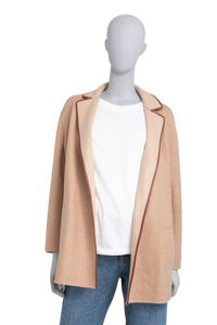 LORO PIANA JIMI COAT CASHMERE DILL SEED/CAMEL
