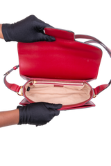 GUCCI HORSEBIT 1955 MEDIUM GG SUPREME RED