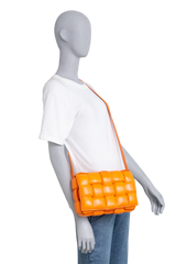 BOTTEGA PADDED CASSETTE ORANGE