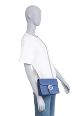 GUCCI INTERLOCKING DOLLAR SMALL BLUE