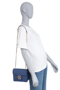 GUCCI INTERLOCKING DOLLAR SMALL BLUE