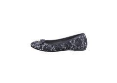 DIOR BALLET FLATS TWEED BLACK/WHITE - 35 1/2 BR