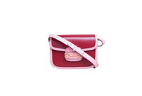 GUCCI HORSEBIT 1955 CALFSKIN AZALEA/RED