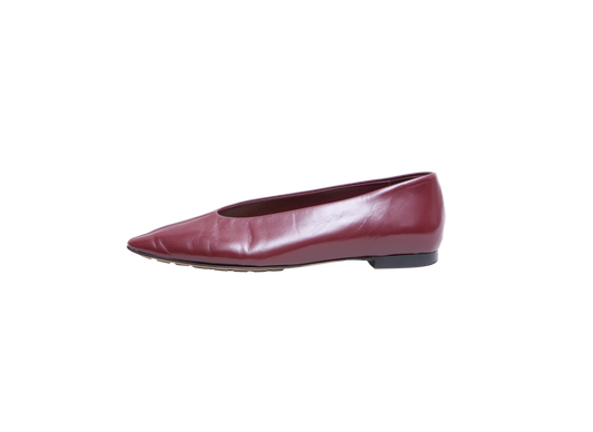 BOTTEGA VENETA BALLERINE ROSA DARK APPLE CANDY - 36 BR