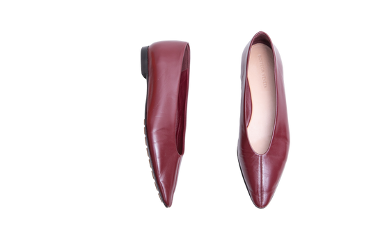 BOTTEGA VENETA BALLERINE ROSA DARK APPLE CANDY - 36 BR