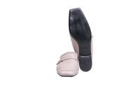 HERMÈS GROUPIE H MULE GOATSKIN GRIS TOURTERELLE - 37 BR