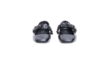 VALENTINO VLOGO LOCKET MARY JANE BALLET BLACK - 37 BR