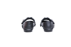 VALENTINO VLOGO LOCKET MARY JANE BALLET BLACK - 37 BR
