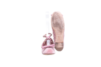 VALENTINO BALLET FLATS ROCKSTUD VELVET PINK - 35 BR