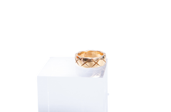 CHANEL COCO CRUSH RING OURO 18K