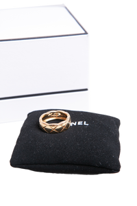 CHANEL COCO CRUSH RING OURO 18K