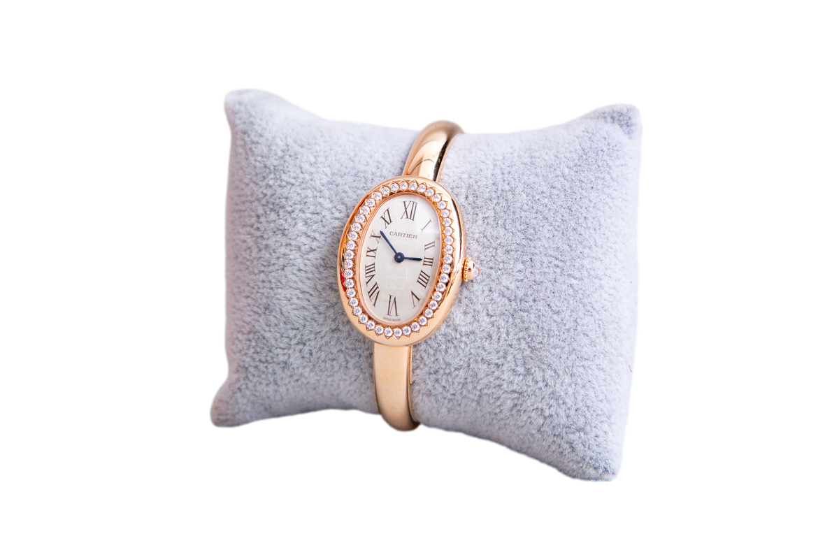 CARTIER BAIGNOIRE DE CARTIER QUARTZ ROSE GOLD DIAMONDS - ANO 2026