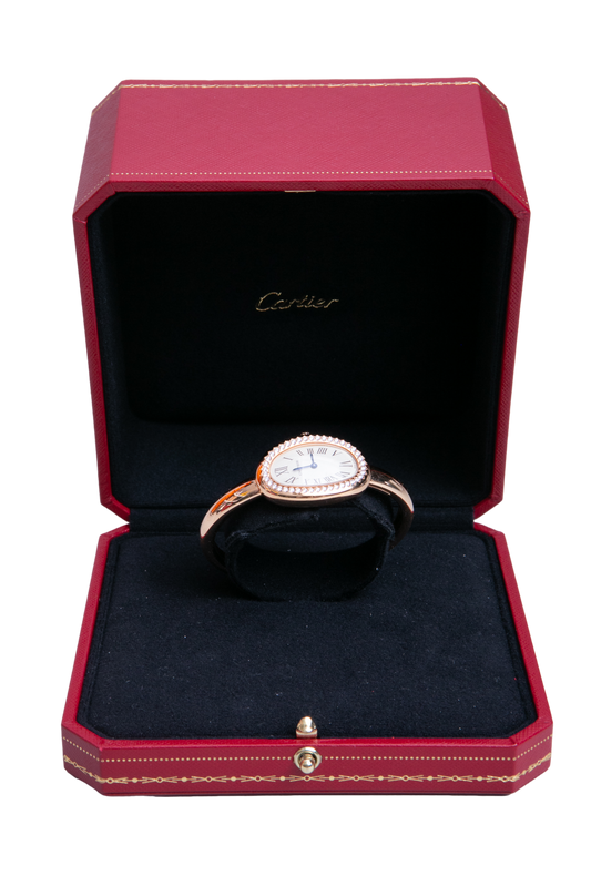 CARTIER BAIGNOIRE DE CARTIER QUARTZ ROSE GOLD DIAMONDS - ANO 2026