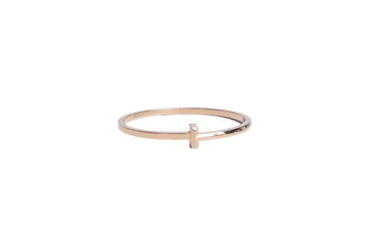 TIFFANY & CO. BRACELET T WIRE YELLOW GOLD