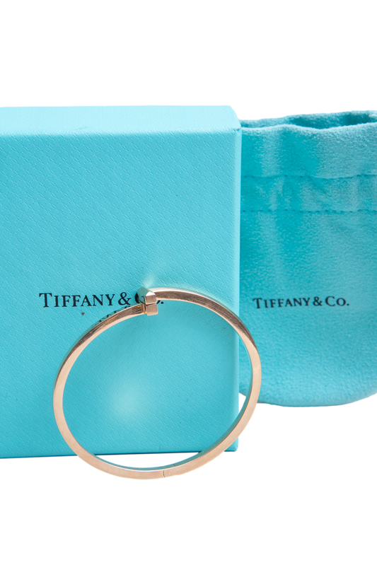TIFFANY & CO. BRACELET T WIRE YELLOW GOLD