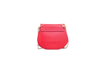 CHLOÉ DREW MEDIUM GRAINED CALFSKIN RED