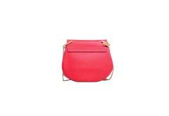 CHLOÉ DREW MEDIUM GRAINED CALFSKIN RED