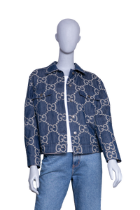 GUCCI JACKET JUMBO GG DENIM