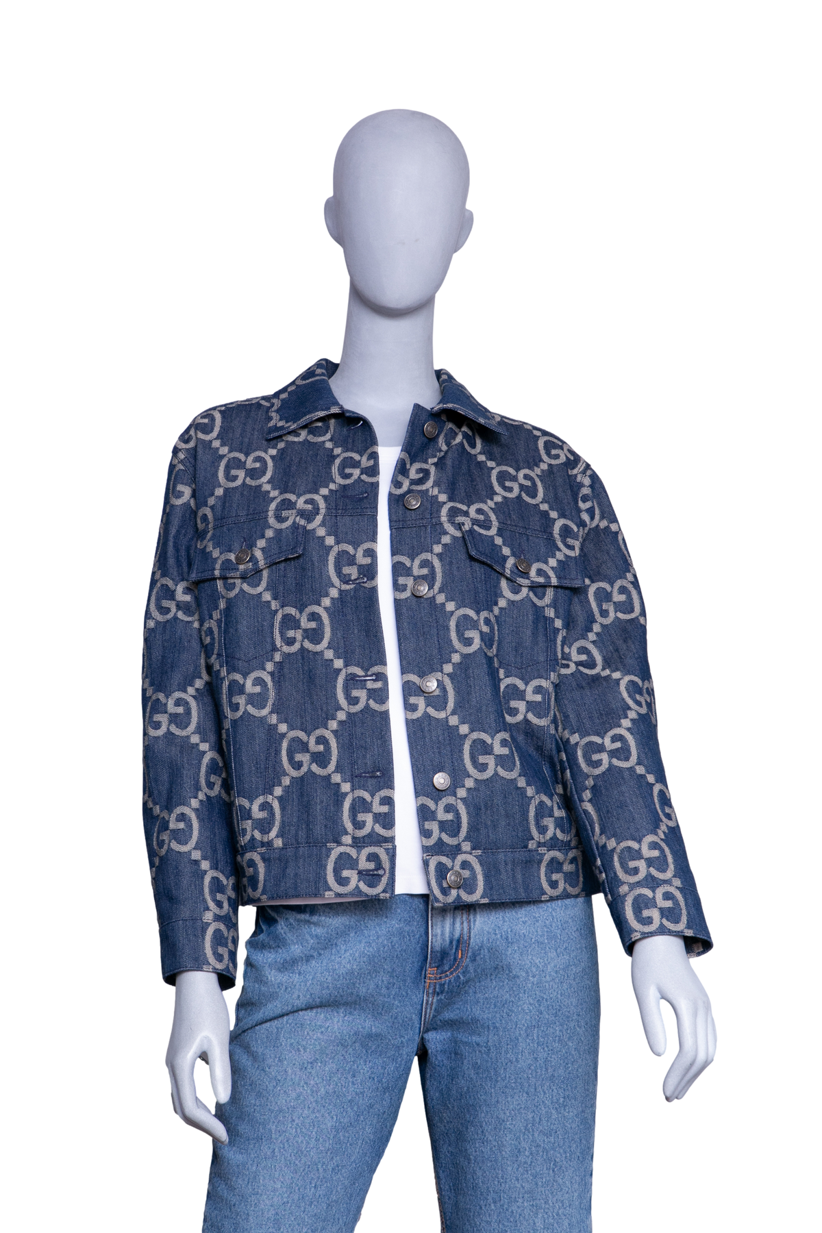 GUCCI JACKET JUMBO GG DENIM