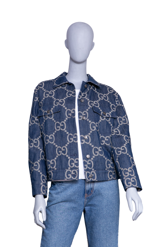 GUCCI JACKET JUMBO GG DENIM