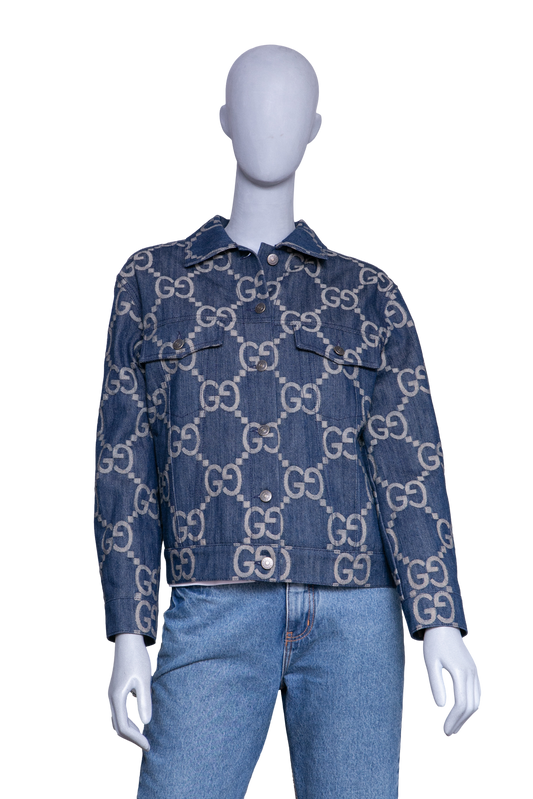GUCCI JACKET JUMBO GG DENIM