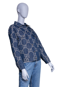 GUCCI JACKET JUMBO GG DENIM