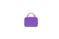 CHANEL MINI VANITY CHAIN PURPLE
