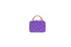 CHANEL MINI VANITY CHAIN PURPLE