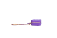 CHANEL MINI VANITY CHAIN PURPLE