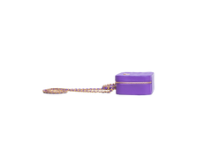 CHANEL MINI VANITY CHAIN PURPLE