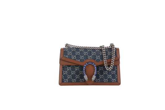 GUCCI DIONYSUS MEDIUM DENIM & ROYAL HDW