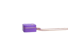 CHANEL MINI VANITY CHAIN PURPLE