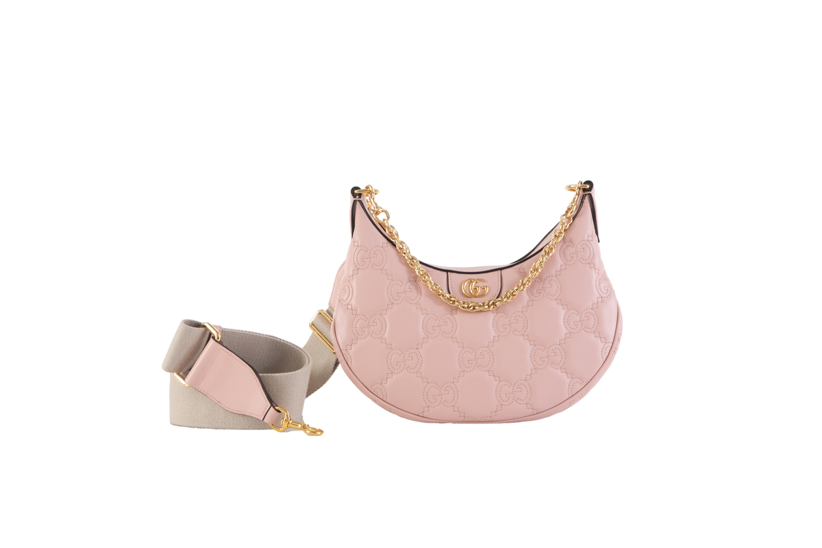 GUCCI EPAULE EN CUIR PETITE LIGHT PINK