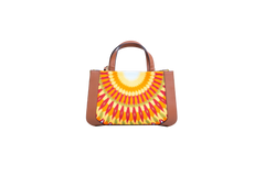 VALENTINO VLOGO SIGNATURE CANVAS SHOPPER MULTICOLOR EMBROIDERED
