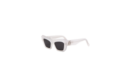 LOEWE BEVELED CATEYE TANSPARENT ACETATE