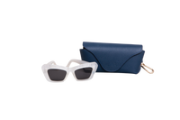 LOEWE BEVELED CATEYE TANSPARENT ACETATE