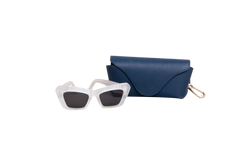 LOEWE BEVELED CATEYE TANSPARENT ACETATE