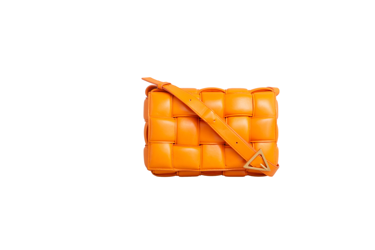 BOTTEGA PADDED CASSETTE ORANGE