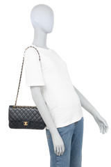 CHANEL CLASSIC MEDIUM DF BLACK