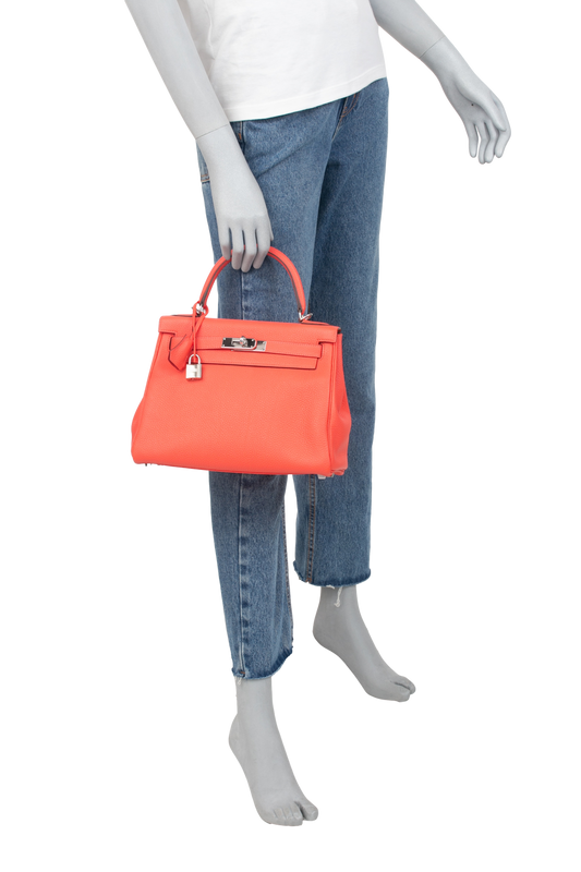 HERMÈS KELLY 28 ROSE TEXAS CLEMENCE