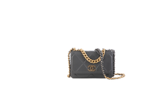 CHANEL WOC 19 GREY LEAD