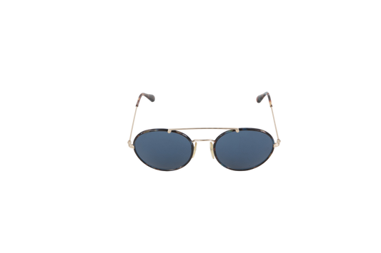 PRADA OCULOS SPR53 ROUND TURTLE BLUE