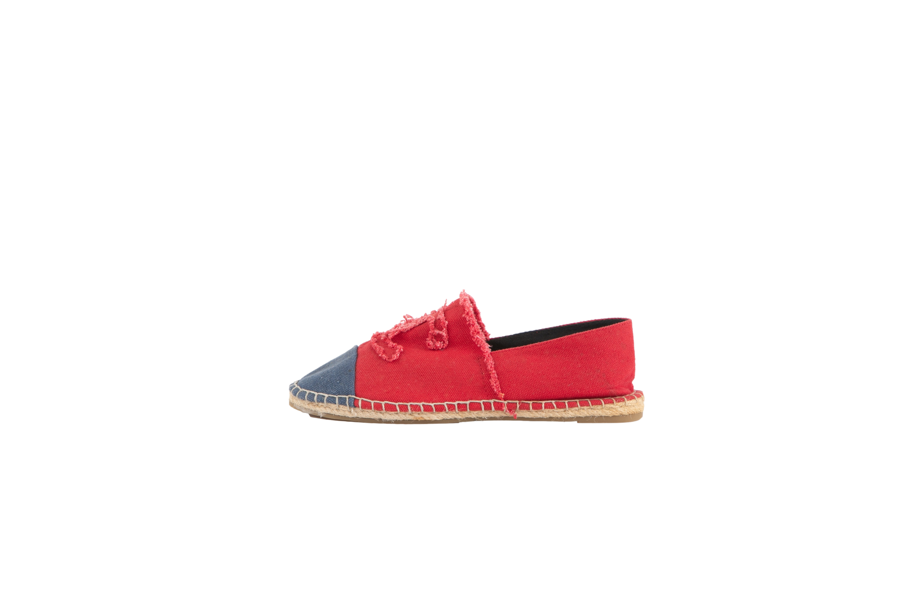 CHANEL ESPADRILLE RED